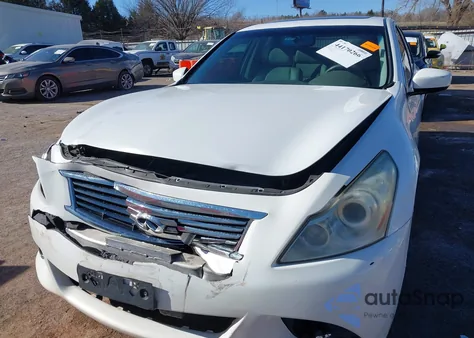 2012 Infiniti G37 Journey z USA, uszkodzony, nr VIN JN1CV6AP7CM930314